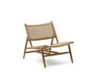 Sillón Codolar de madera maciza de teca