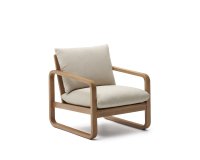 Sillón Sacaleta de madera maciza de eucalipto FSC 100%