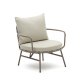 armchair Bramant- fabric - steel structure