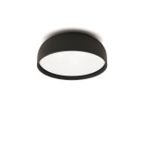 Xaviera ceiling lamp with black finish