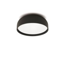 Lampe de plafond Xaviera, finition noire