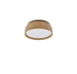 Plafón Xaviera con acabado efecto madera de roble
