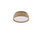 Xaviera ceiling lamp with oak wood effect finish