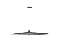 Lámpara de techo Makai de metal con acabado negro Ø 100 cm