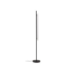 Vauxall floor lamp made of metal and frosted glass