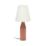 Boada metal table lamp with pink painted finish