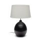 Foixa metal table lamp in black finish