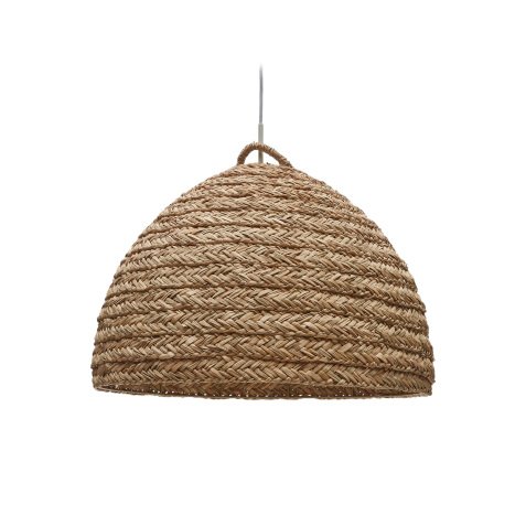 Fonteta natural fiber ceiling lamp shade in a natural finish, Ø 60 cm