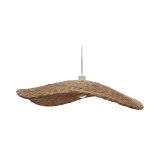 Bisbal ceiling lamp shade with a natural finish, Ø 80 cm