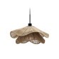 Pontos ceiling lamp shade in jute with a natural finish, Ø 50 cm