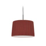 Guash ceiling lamp shade in terracotta, Ø 40 cm