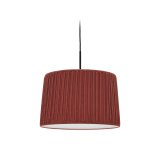 Guash ceiling lamp shade in terracotta, Ø 40 cm