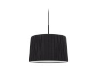 Pantalla para lámpara de techo Guash negro Ø 40 cm