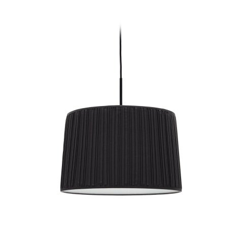 Guash ceiling lamp shade in black, Ø 40 cm