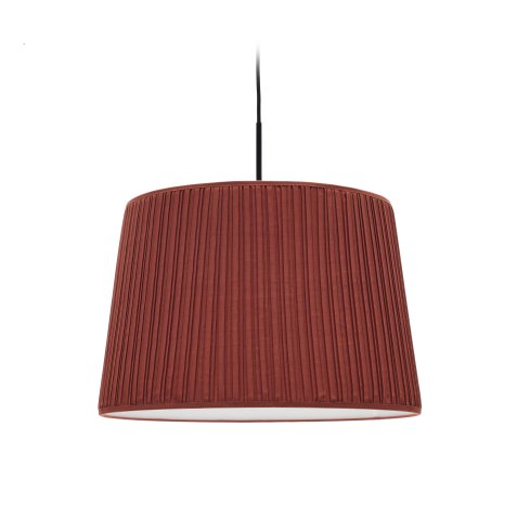 Guash ceiling lamp shade in terracotta, Ø 50 cm