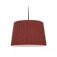 Guash lampenkap in terracotta, Ø 50 cm