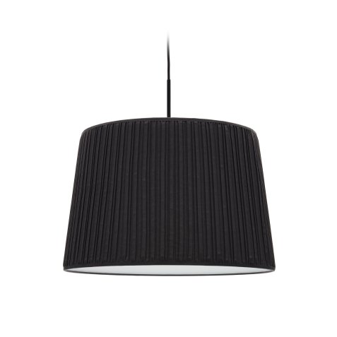 Guash ceiling lamp shade in black, Ø 50 cm