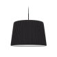 Guash ceiling lamp shade in black, Ø 50 cm