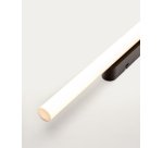 Aplique Valquiria de metal con acabado negro