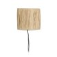 Pulmi wall lamp in natural raffia