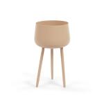 Macetero Apia de metal beige Ø 15 cm