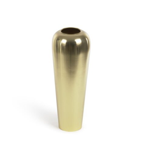 Vase Catherine en métal doré 48 cm