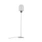 Brittany floor lamp in metal with white and grey painted finish