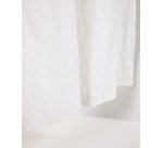 Marja cotton and linen curtain in white 140 x 270 cm