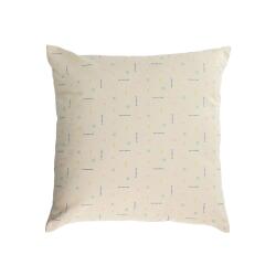 Housse de coussin Zale 100% coton multicolore 45 x 45 cm