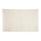 Dabria 100% cotton rug in beige 140 x 200 cm