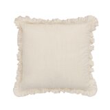 DE_Housse de coussin Nacha en coton et lin beige 45 x 45cm