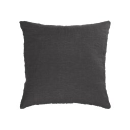 DE_Housse de coussin Elmina 100% lin noir 45 x 45cm