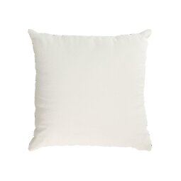 Elmina 100% linen cushion cover in white 45 x 45 cm