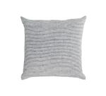 Marena 100% linen cushion cover with black and white stripes 45 x 45 cm
