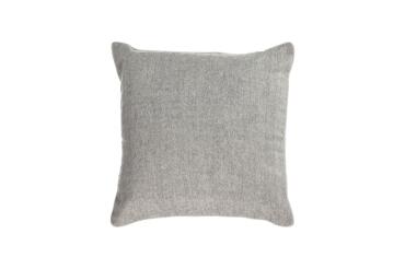 DE_Housse de coussin Alcara gris avec liseré blanc 45 x 45 cm