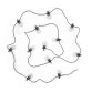 Blanca transparent LED garland 7 m