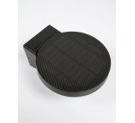 Berarda aluminium solar light with black finish