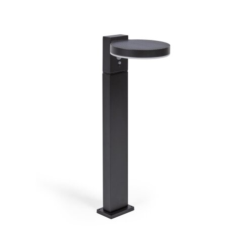 Berarda aluminium solar lantern with black finish 50 cm