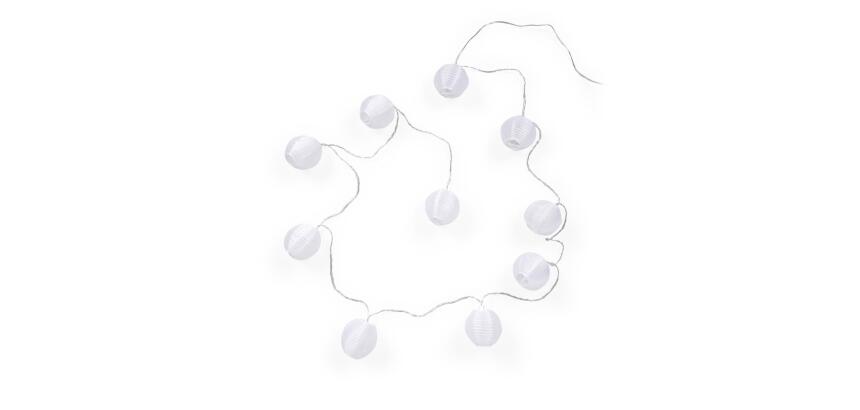 Guirnalda luminosa LED Amabile blanco 4,35 m