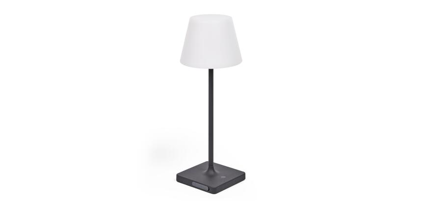Outdoor Aluney table lamp in black finish