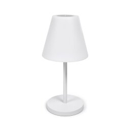 Outdoor Amaray table lamp in steel with white finish