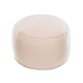 Flaminia round pouffe in pink Ø 45 cm
