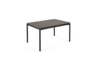 Table d'extérieur extensible Zaltana - structure aluminium
