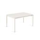 Table d'extérieur extensible Zaltana - structure aluminium