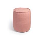 Puf redondo Isaura 100% PET terracota Ø 40 cm