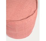 Puf redondo Isaura 100% PET terracota Ø 40 cm