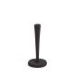 Zarela small metal candle holder in black