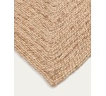 Tapis rectangulaire Doraldina 100 % jute 70 x 50 cm
