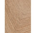 Alfombra Viatka 100% yute 200 x 300 cm