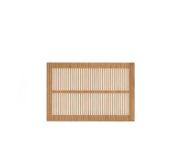 Cabecero Beyla de madera maciza de fresno para cama de 90 cm FSC 100%